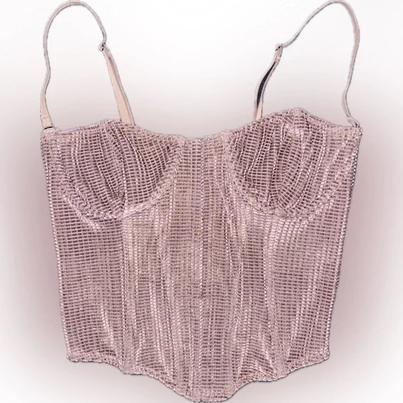 Urban Outfitters Out From Under Velvet Corset - Picture 5 of 7